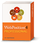 WebPosition 4 Pro SEO Software Search Engine Optimization screenshot